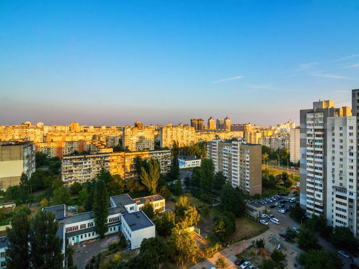 Kvartirkoff Na Bogatirskaya 6A, 17 Floor Kiev Exterior foto